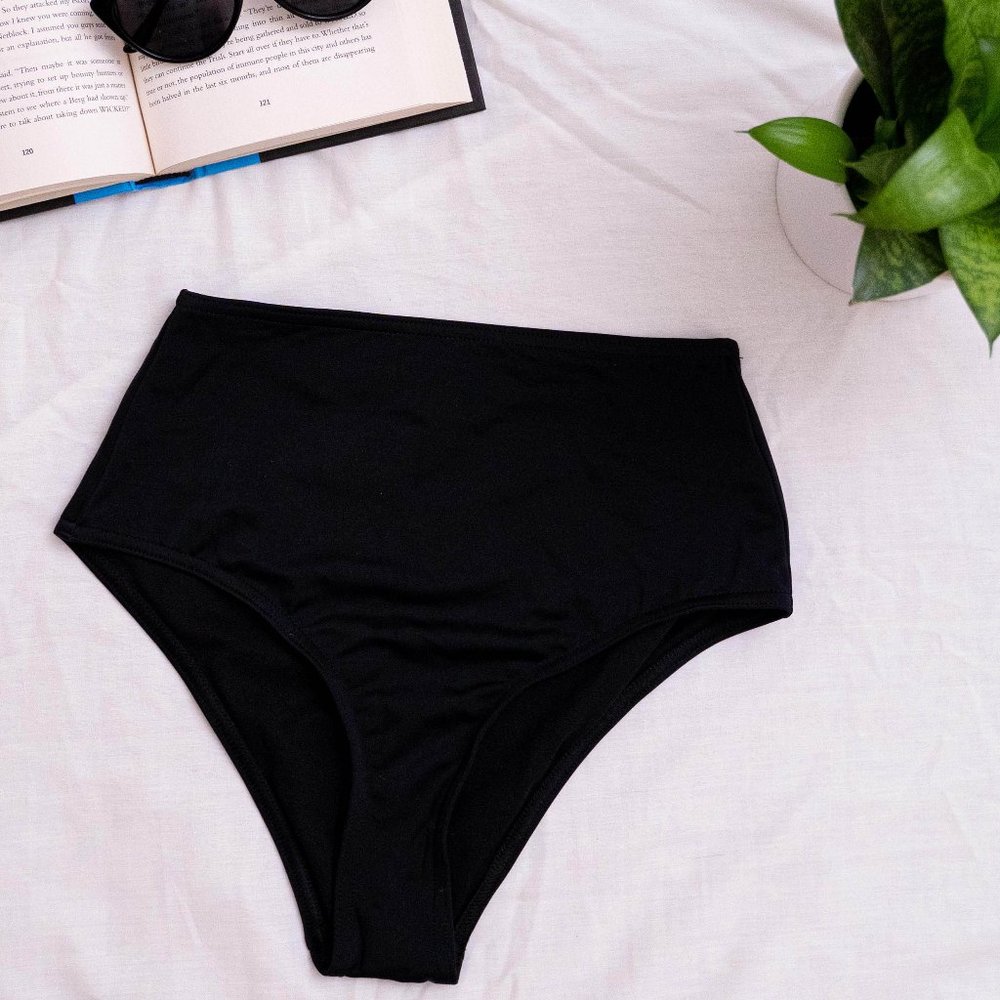 ASOS Petite High Waist swim bottom